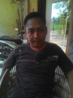 Dede Aze Faozi Ketua Bumdes Desa Kertajaya