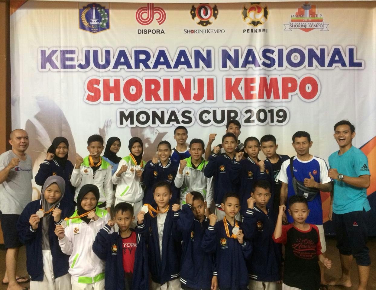 Kejurnas Kempo 2019 Karawang Raih 4 Medali Spirit Jawa Barat